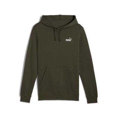Essentials 2 colour small no. 1 logo hoodie voor heren puma dark olive green