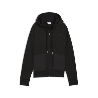 Felpa con cappuccio e zip PUMA Class dal taglio morbido da donna PUMA