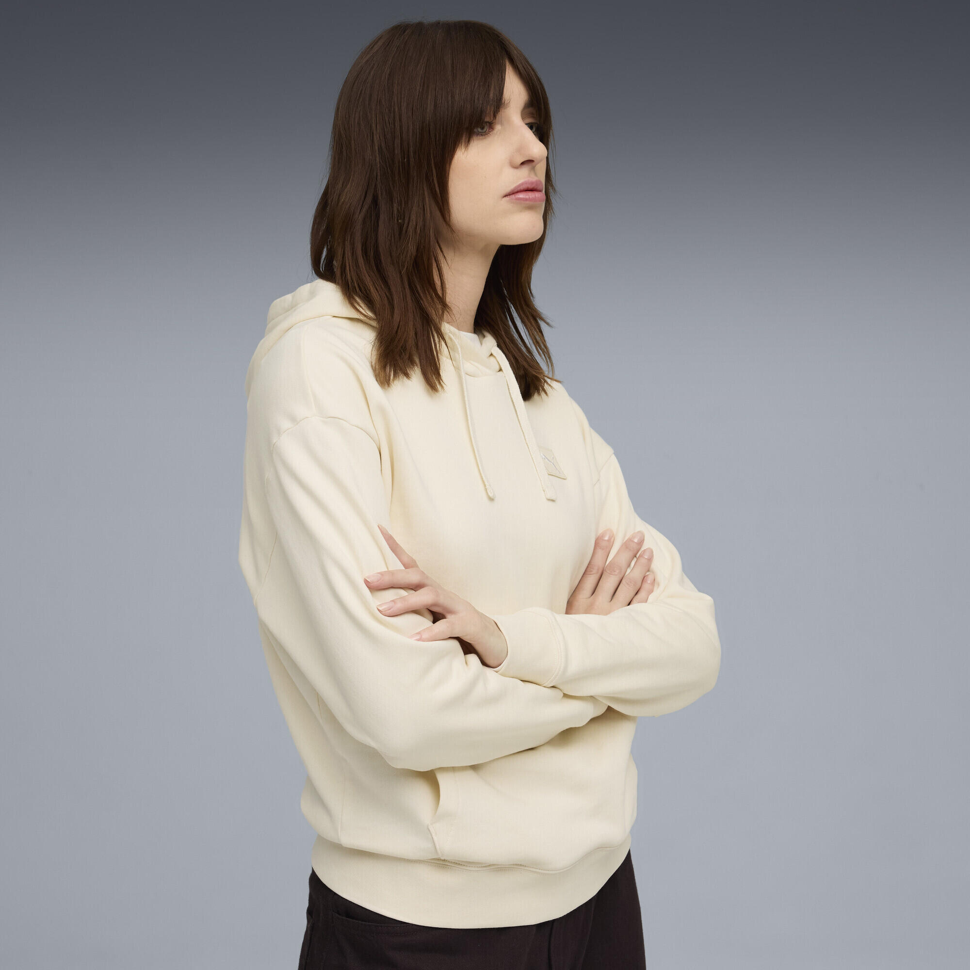 Felpa con cappuccio Essentials Elevated Comfort da donna PUMA 2/7