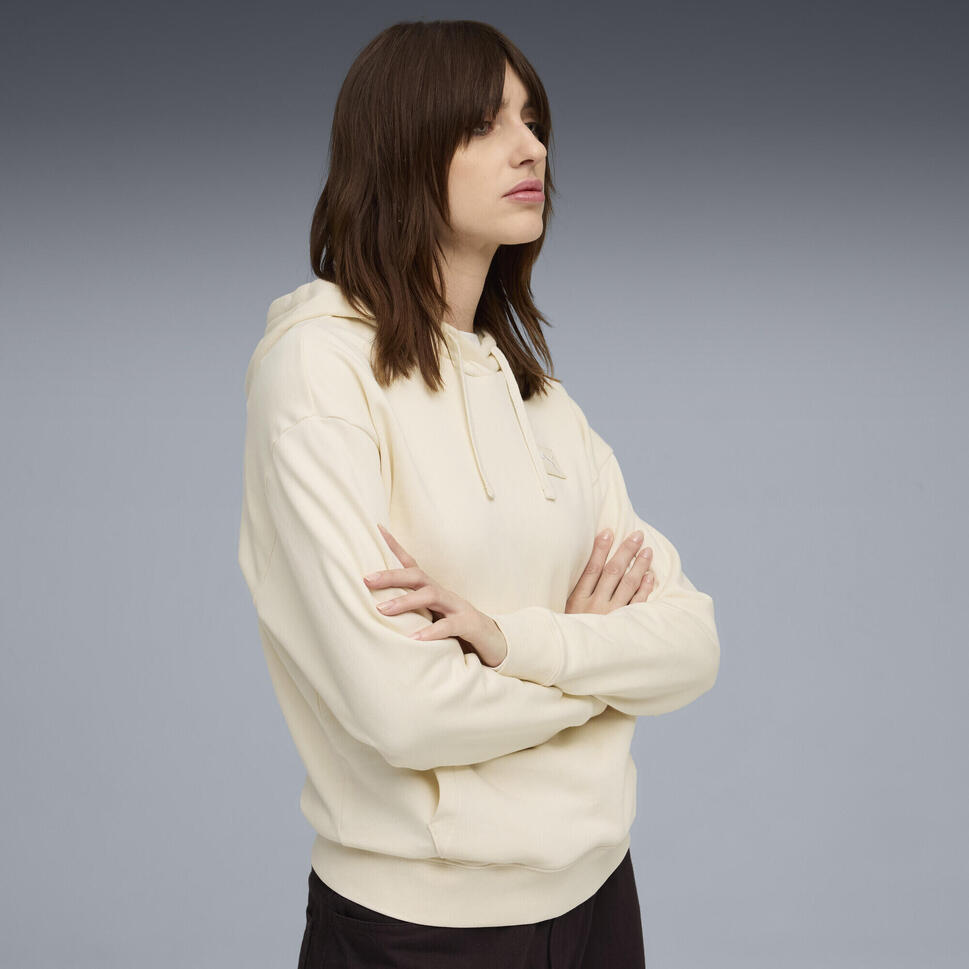 Damska wygodna bluza z kapturem Essentials Elevated PUMA No Dye Color Mix