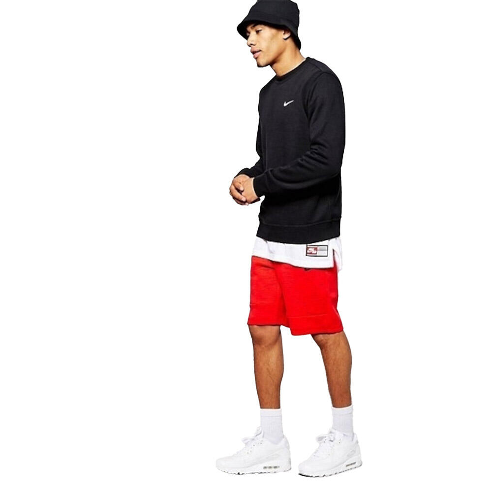 sweatshirt masculinos Nike Club Crew-Swoosh 2/7