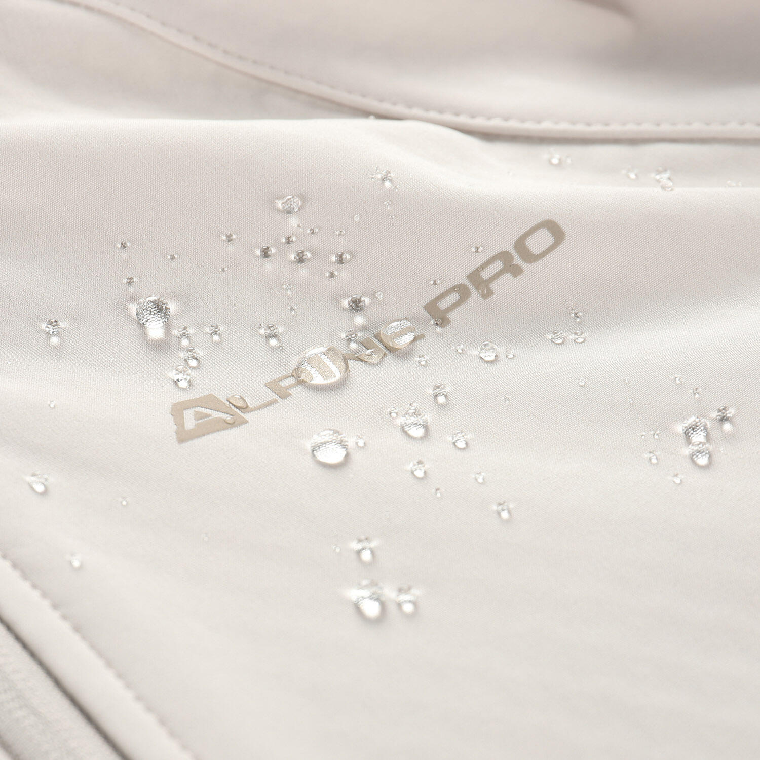 Chaqueta softshell HOORA mujer ALPINE PRO Beige 6/7