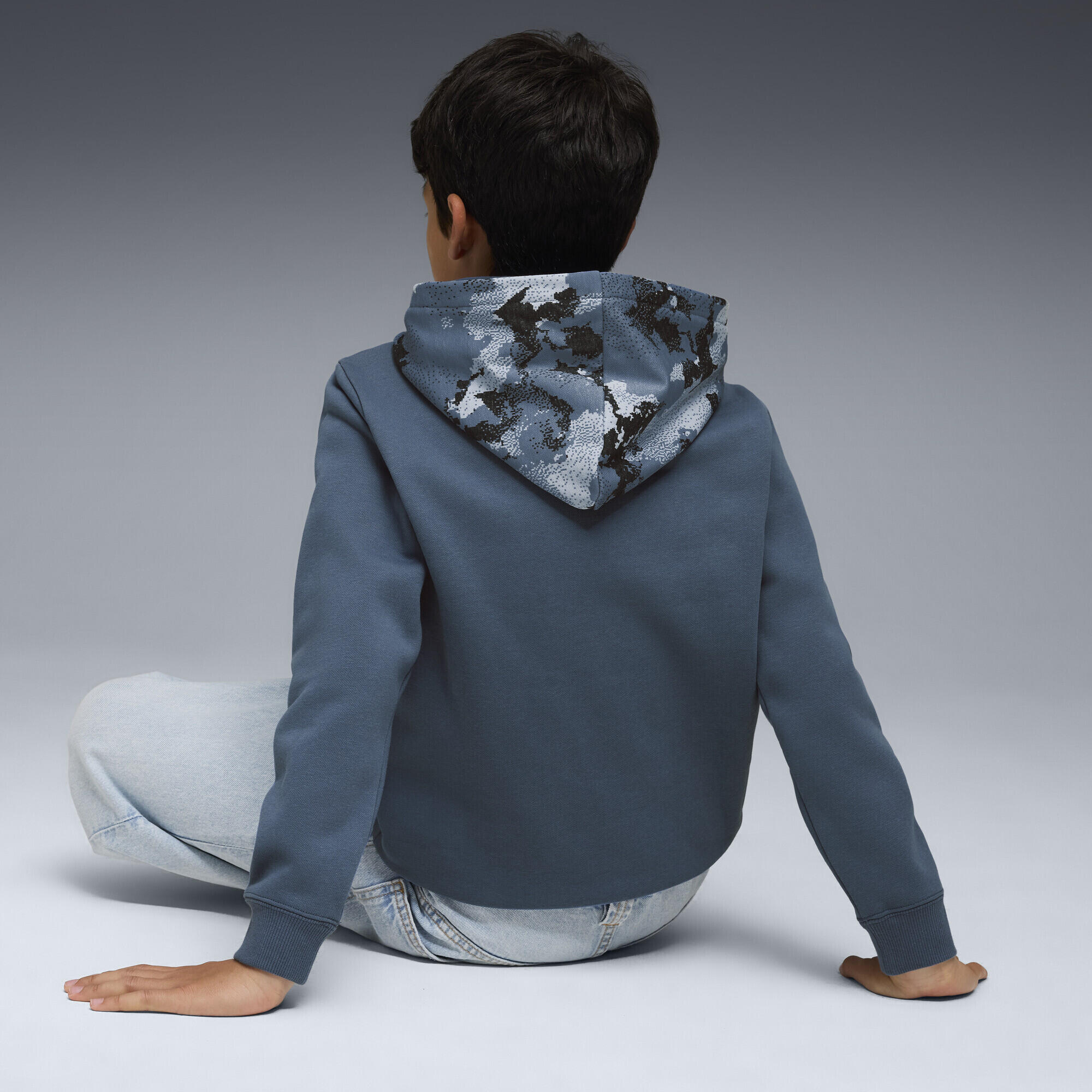 Hoodie à motif camouflage Essentials Enfant et Adolescent PUMA 3/7