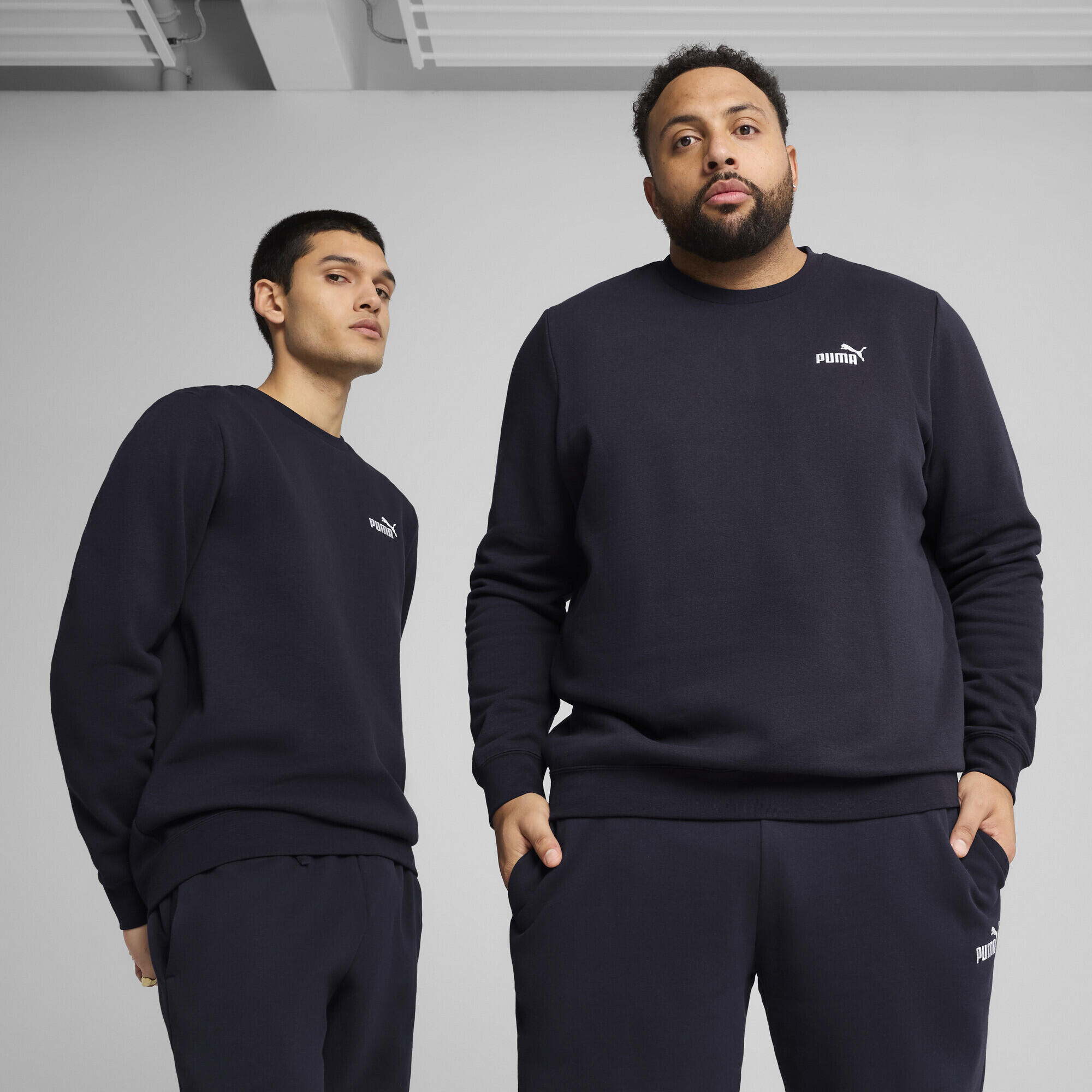 Camisola corrida homem fleece Essentials Small No. 1 Logo Crewneck PUMA 2/7