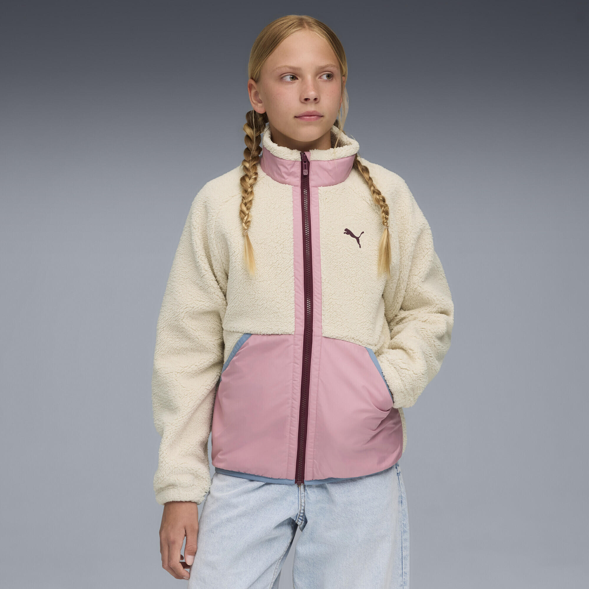 Hybrid Sherpa Jacke Jugendliche PUMA 2/7