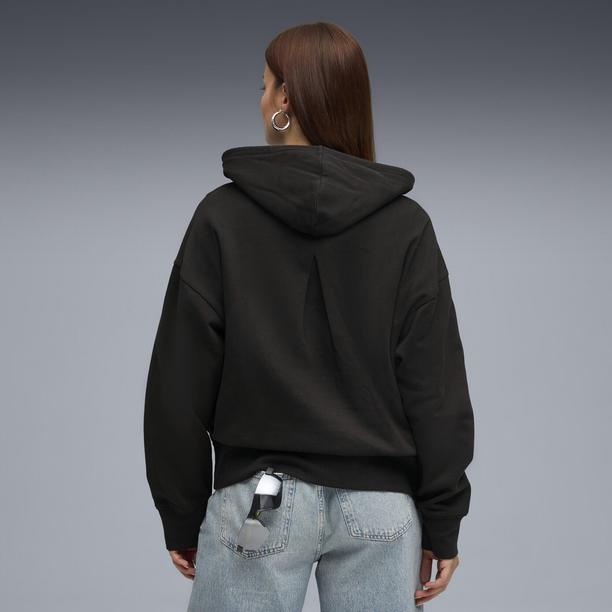 Hoodie oversize HER Femme PUMA Black 3/7