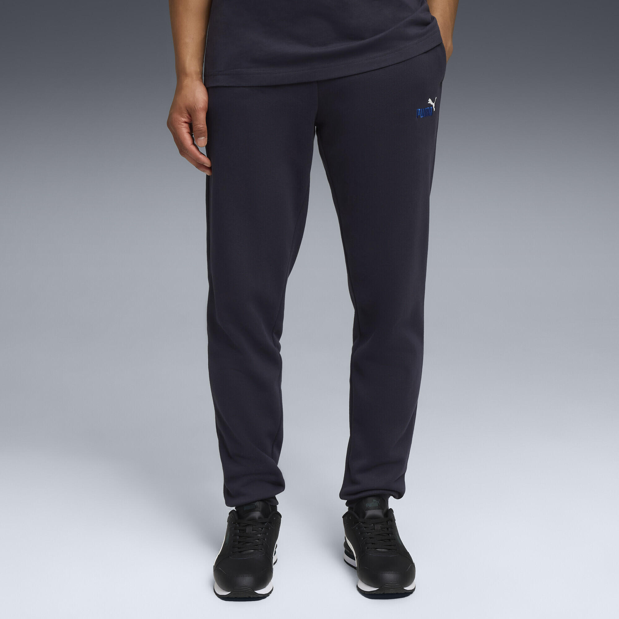 Pantalon de survêtement à logo N° 2 bicolore Essentials Homme PUMA 2/7