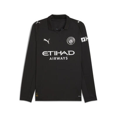 Maglia gara Away a maniche lunghe Manchester City 25/26 da uomo PUMA Black