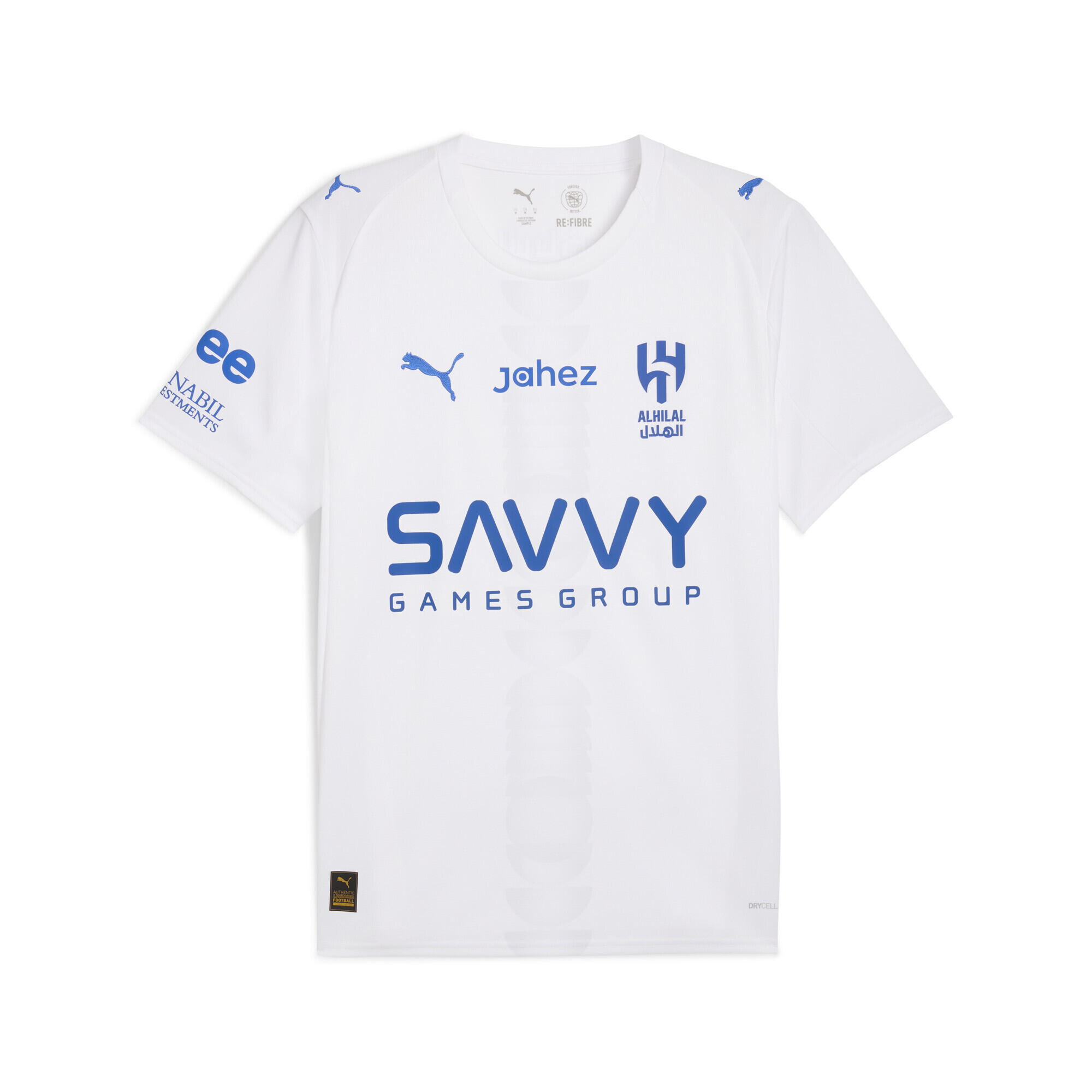 Męska koszulka wyjazdowa Al-Hilal SFC 25/26 PUMA White Blue Intense