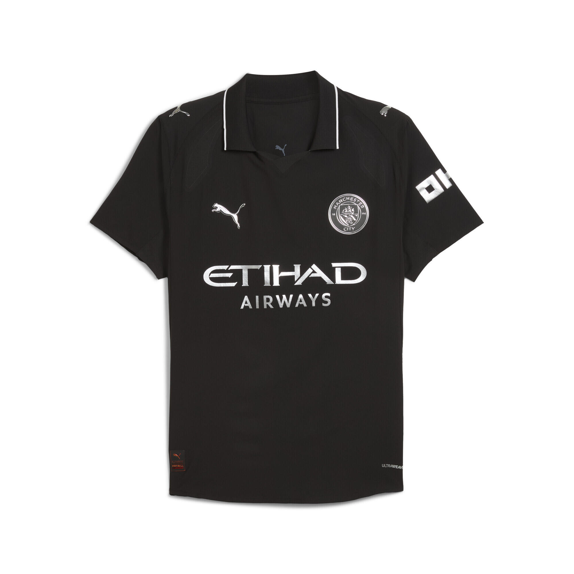 PUMA Maglia gara Away Manchester City Authentic 25/26 da uomo PUMA Black