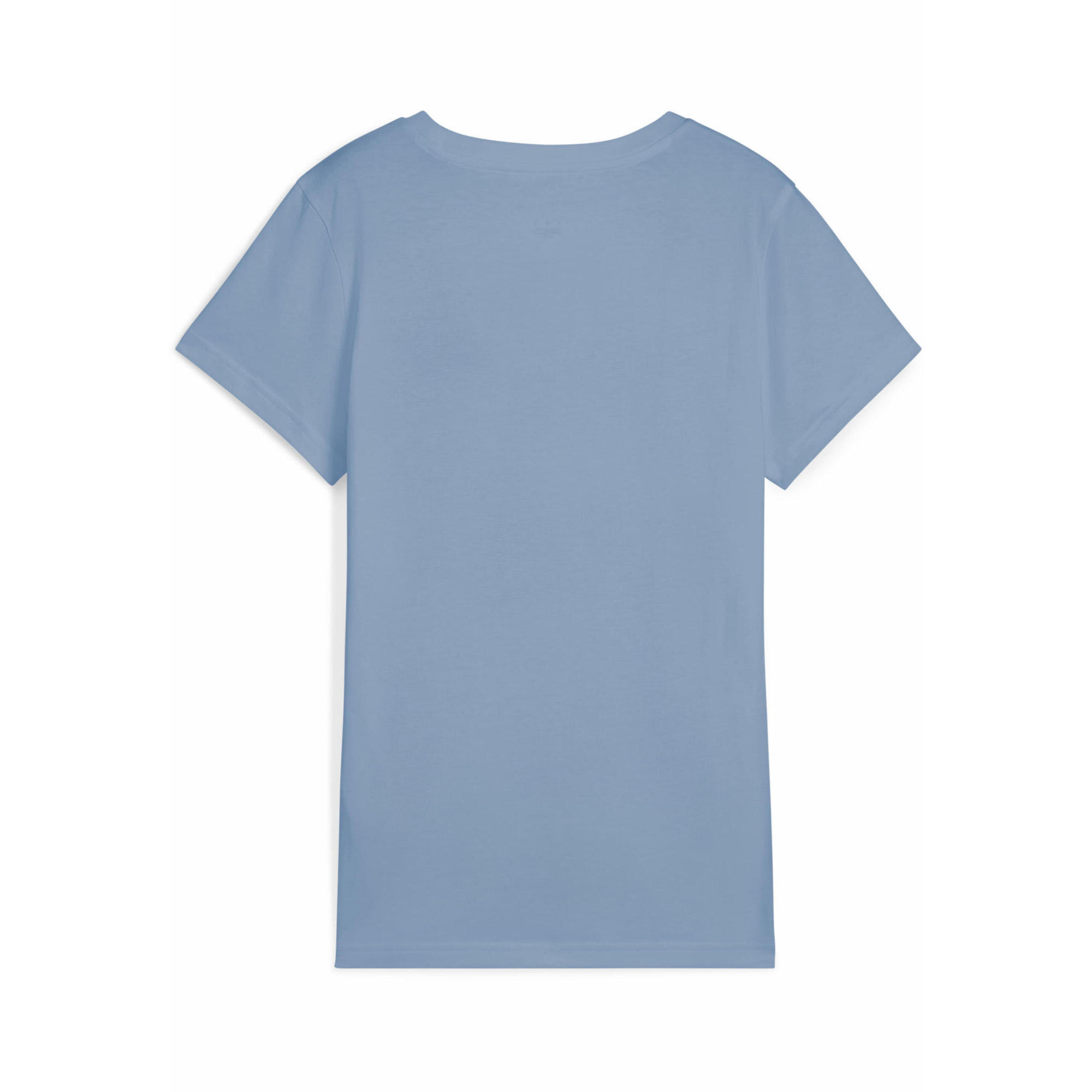 Damska koszulka ESS SCRIPT PUMA Cool Blue
