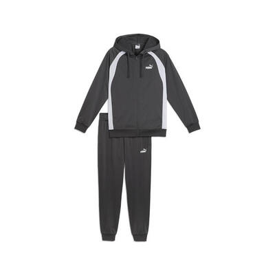Tuta con cappuccio da uomo PUMA Black