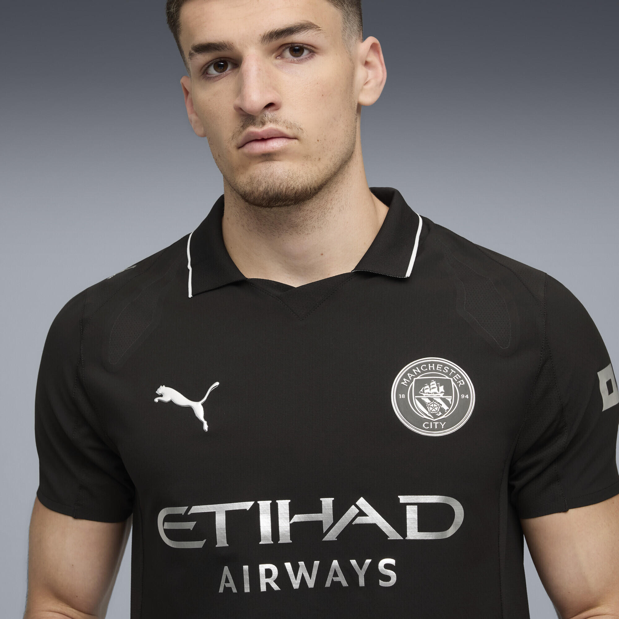 Maglia gara Away Manchester City Authentic 25/26 da uomo PUMA 3/7