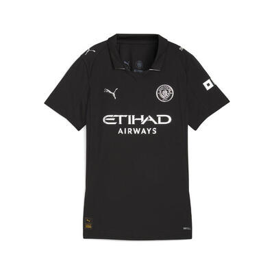 Maglia gara Away Manchester City 25/26 da donna PUMA Black