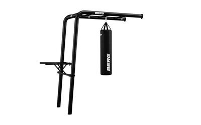 Playbase wall + sport set. met bokszak en dipbar