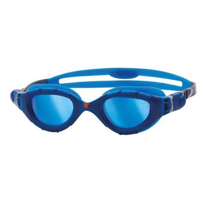 Zoggs predator flex titanium mirrored goggles - blauw