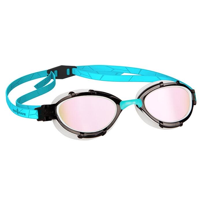 Gogle Triathlonowe Mad Wave Rainbow Mirrored – Azure