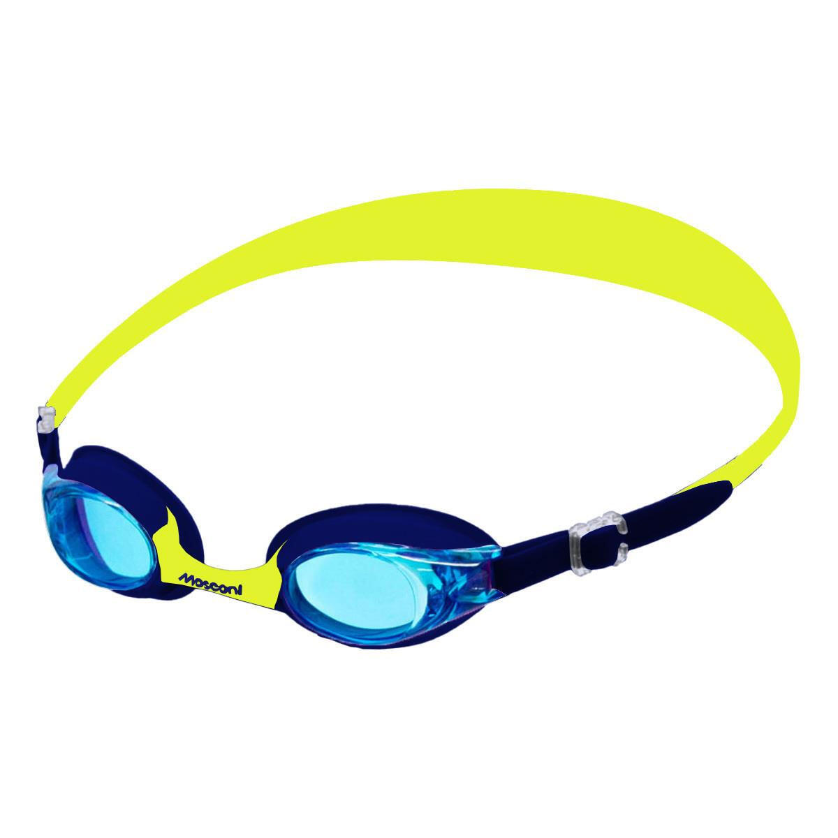 Mosconi - Lunettes De Protection Mosconi Baby Soft V2 Junior - Jaune / Bleu - Lunettes De Natation - Bleu|jaune - Decathlon