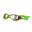 Ochelari inot pentru triatlon Hayden Goggles - verzi cu lentila oglinda portoca…
