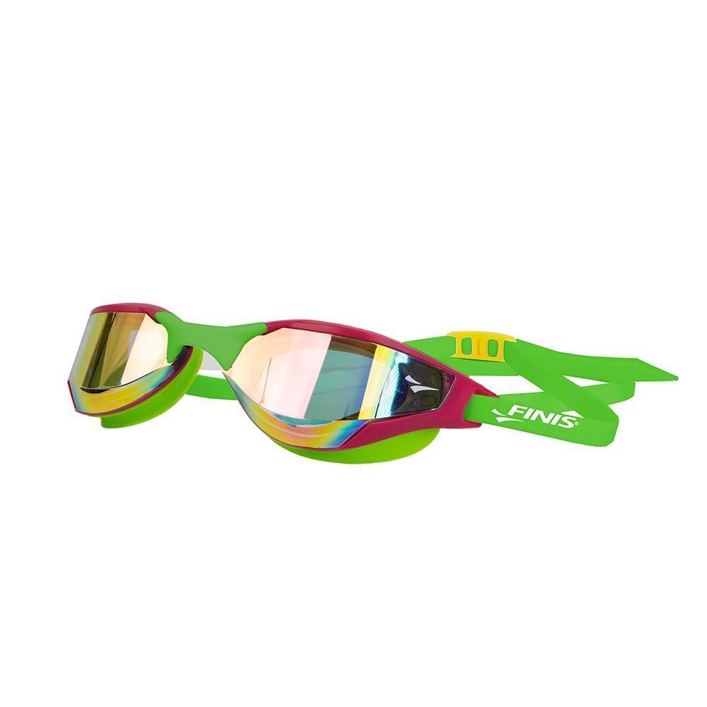 Occhiali a specchio Finis Hayden - Arancione/Verde 2/3