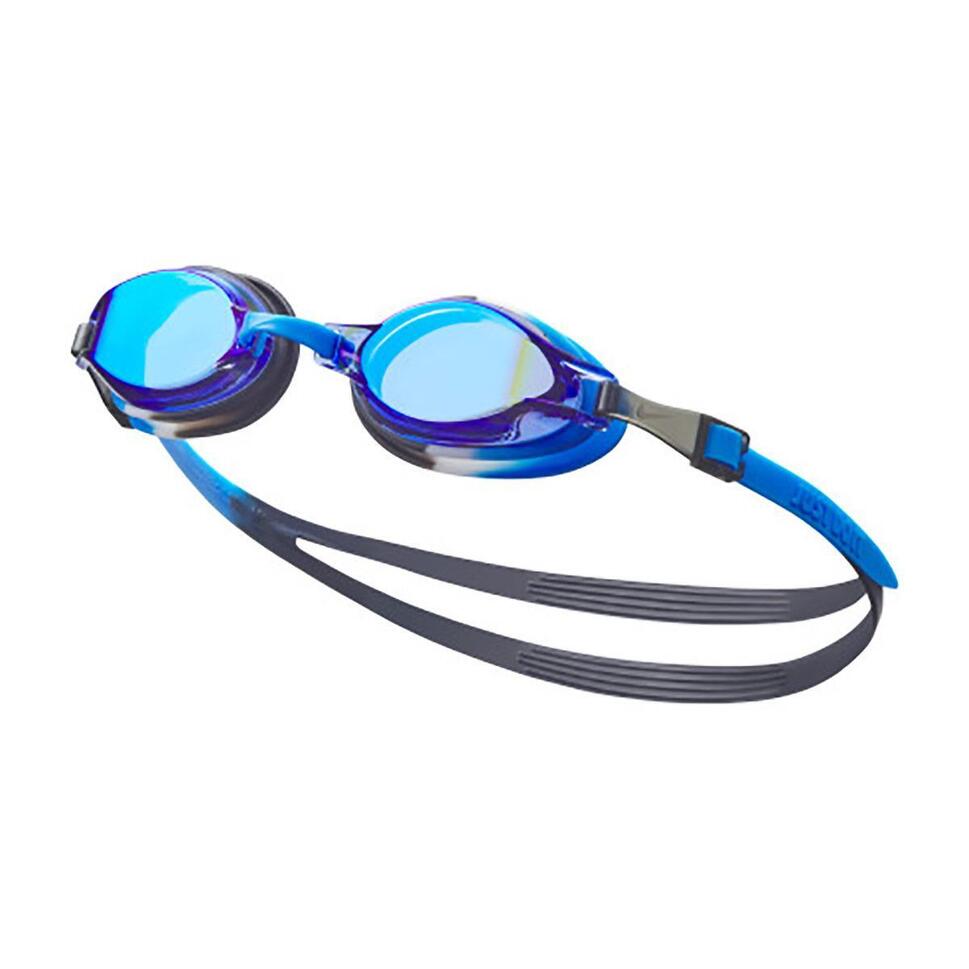 Lustrzane Okulary Pływackie Nike Youth Chrome – Photo Blue