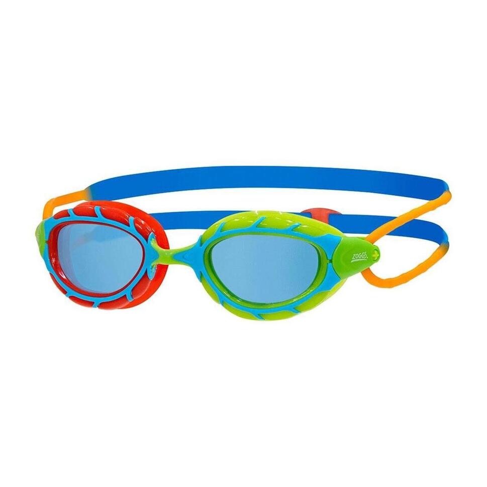Gogle Zoggs Predator Junior – Niebieskie / Czerwone / Przyciemniane Na Niebiesko