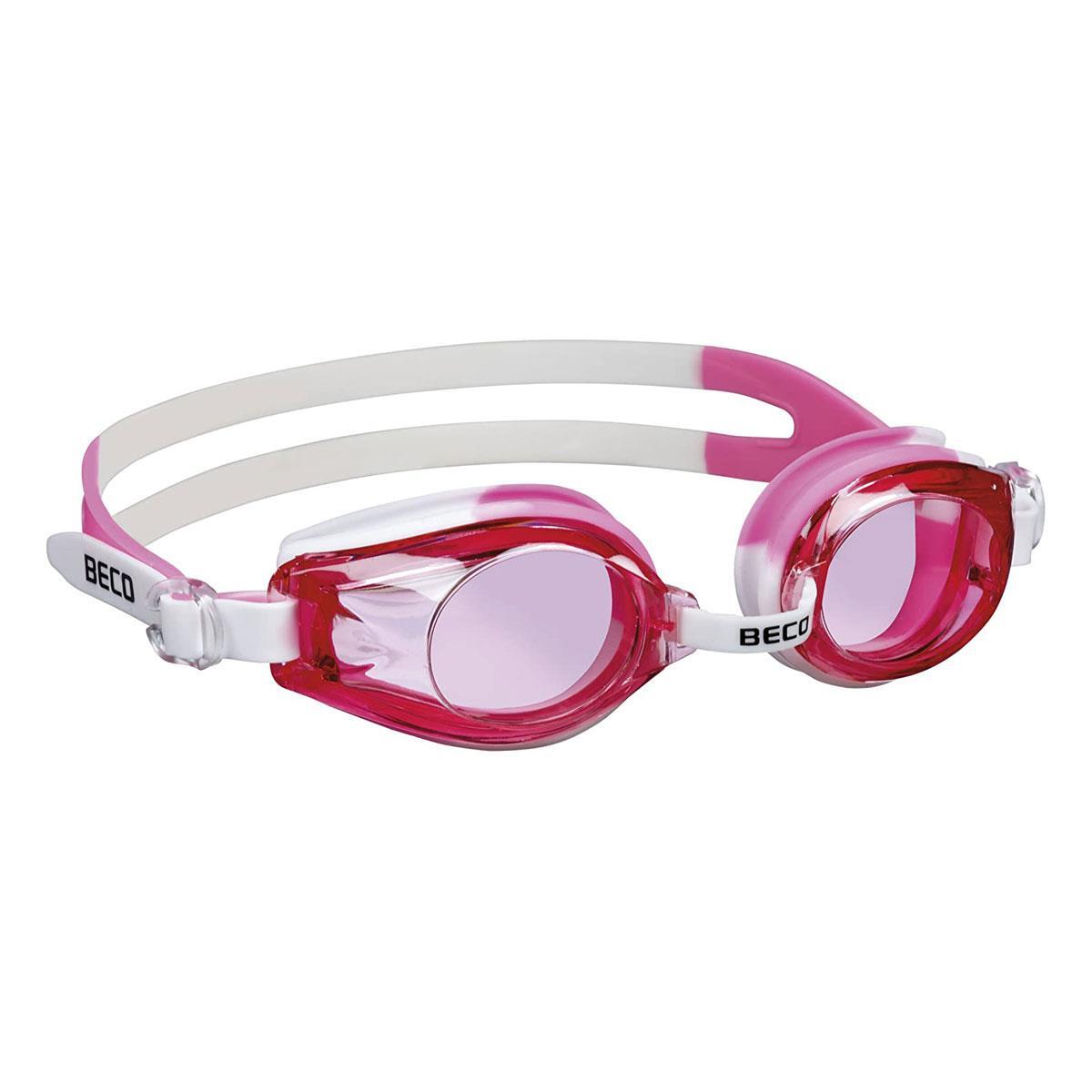 Beco Rimini Schwimmbrille für Kinder – Weiß/Rosa 2/2