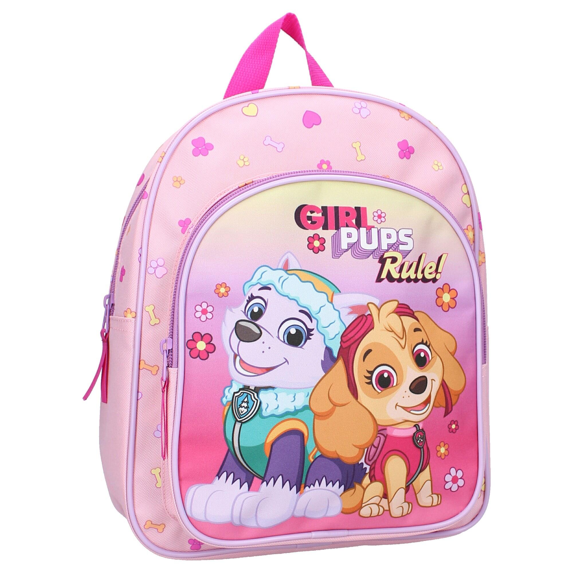 Ghiozdan cu doua compartimente,  30x25x11 cm,  Paw Patrol Girl Pups R