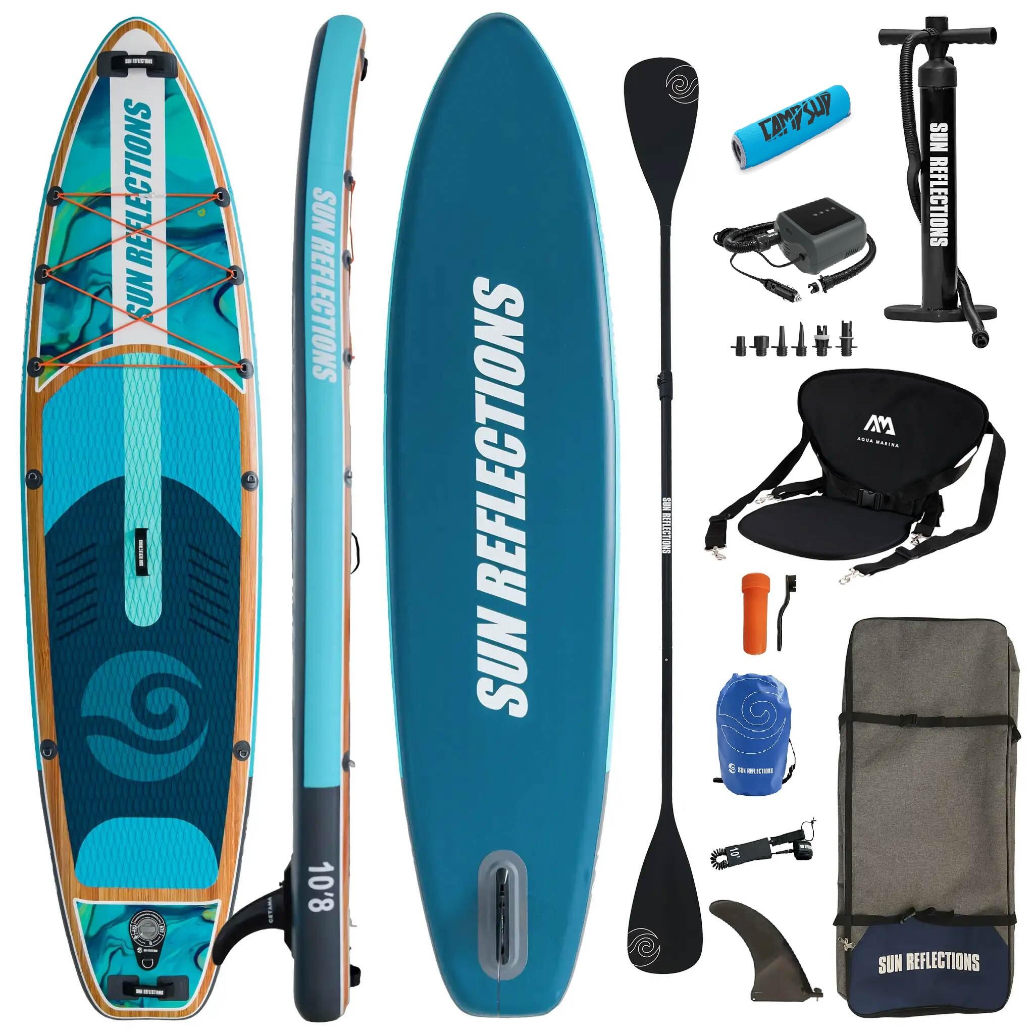 Deska Sup Pompowana Sun Reflections M 10'8" SUPER COMBO 1/4