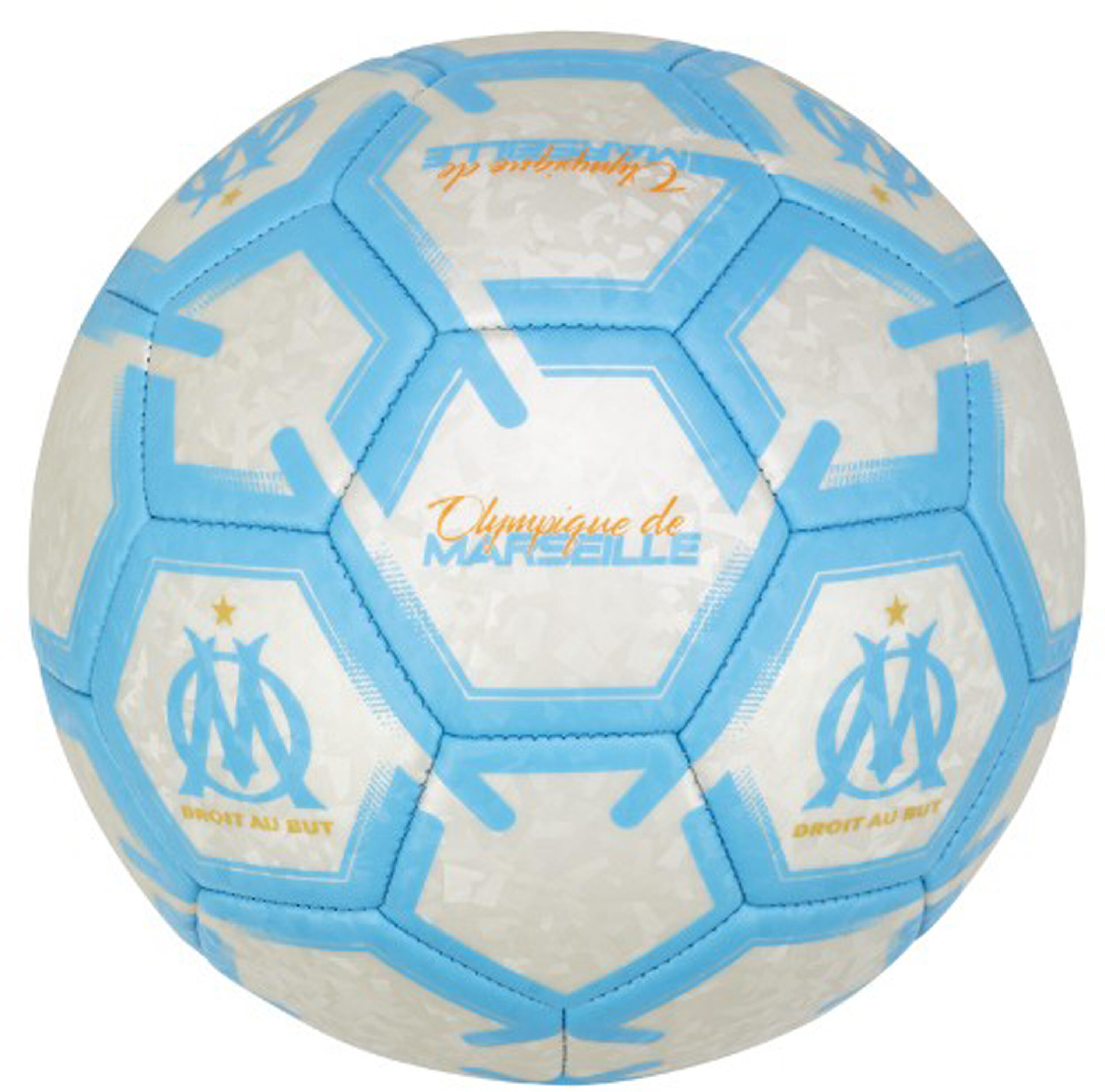 Petit Ballon de football OM - officiel OLYMPIQUE DE MARSEILLE - Taille 1 1/2