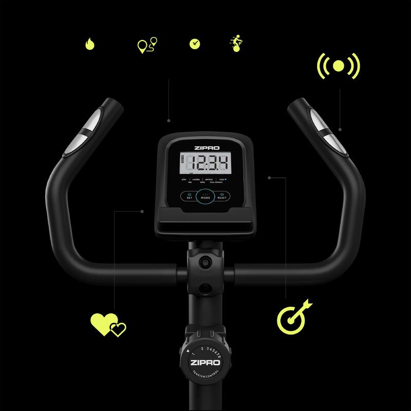 Bicicletă de Apartament magnetică Zipro One S 8 nivele de rezistenta fitness