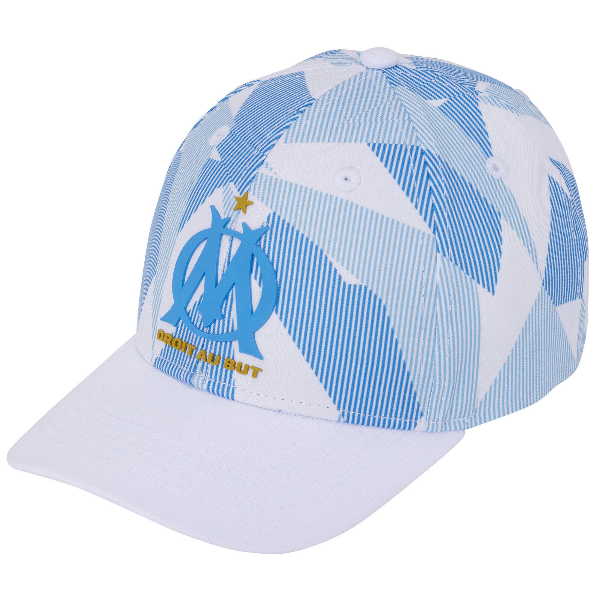 Olympique De Marseille - Casquette Om Enfant - Collection Officielle Olympique De Marseille - Casquette - Blanc - Decathlon