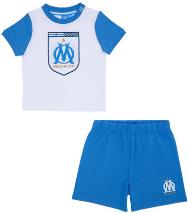 Ensemble t-shirt short bébé garçon OM OLYMPIQUE DE MARSEILLE