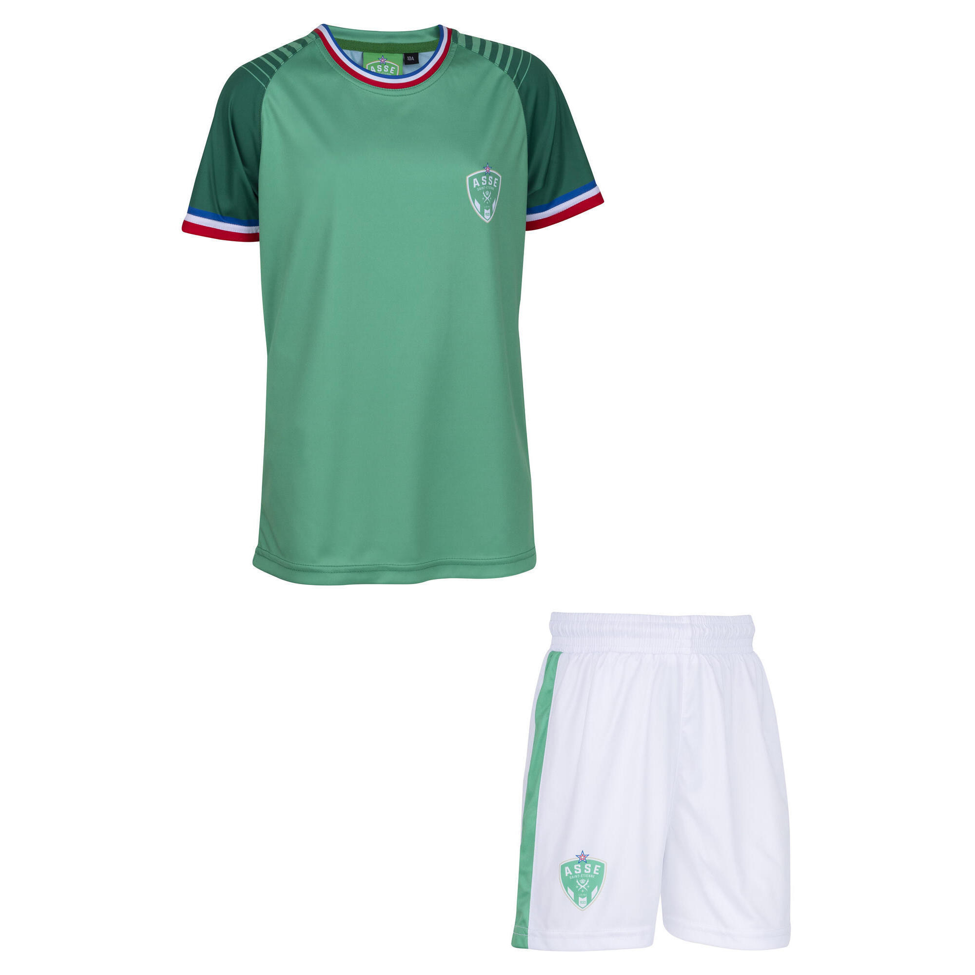 Pack De 2 Bodys Bébé Fille AS Saint-Étienne - Collection Officielle Supporter, 100% Coton