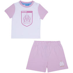 Ensemble t-shirt short bébé fille OM OLYMPIQUE DE MARSEILLE