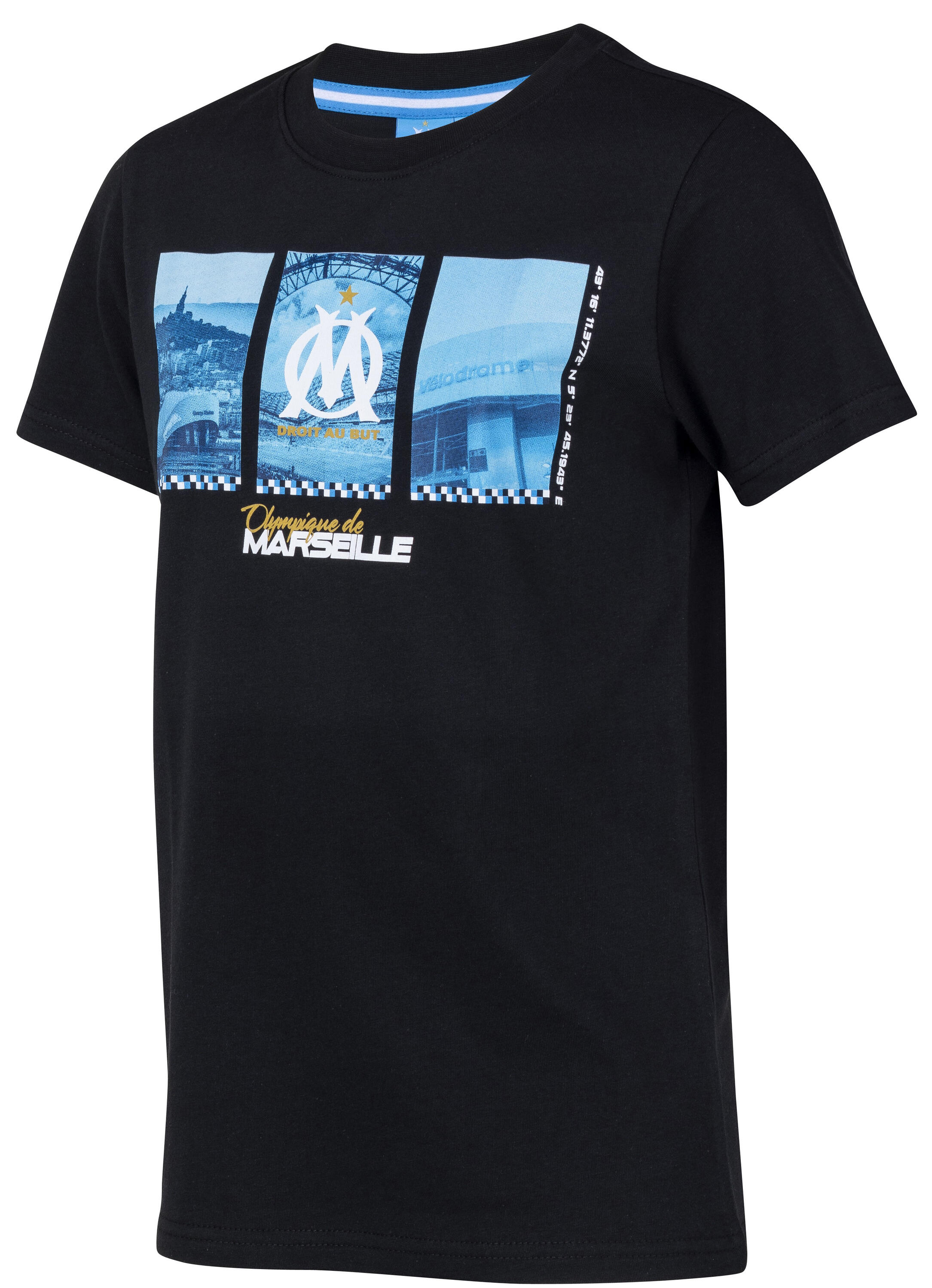 T-shirt enfant OM - Collection officielle OLYMPIQUE DE MARSEILLE 1/2
