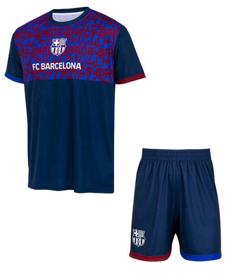 Ensemble Maillot short Barça enfant - Collection officielle FC Barcelone
