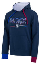 Sweat capuche homme Barça - Collection officielle FC Barcelone