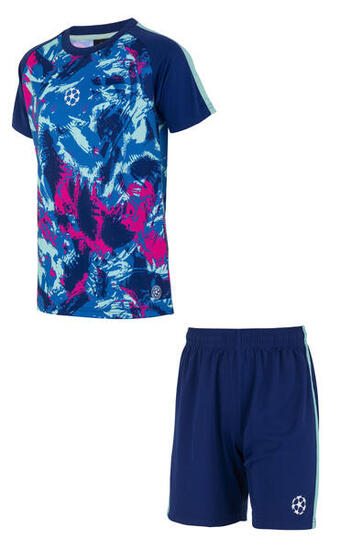 Ensemble Maillot short Champions League - Ligue des Champions de Football