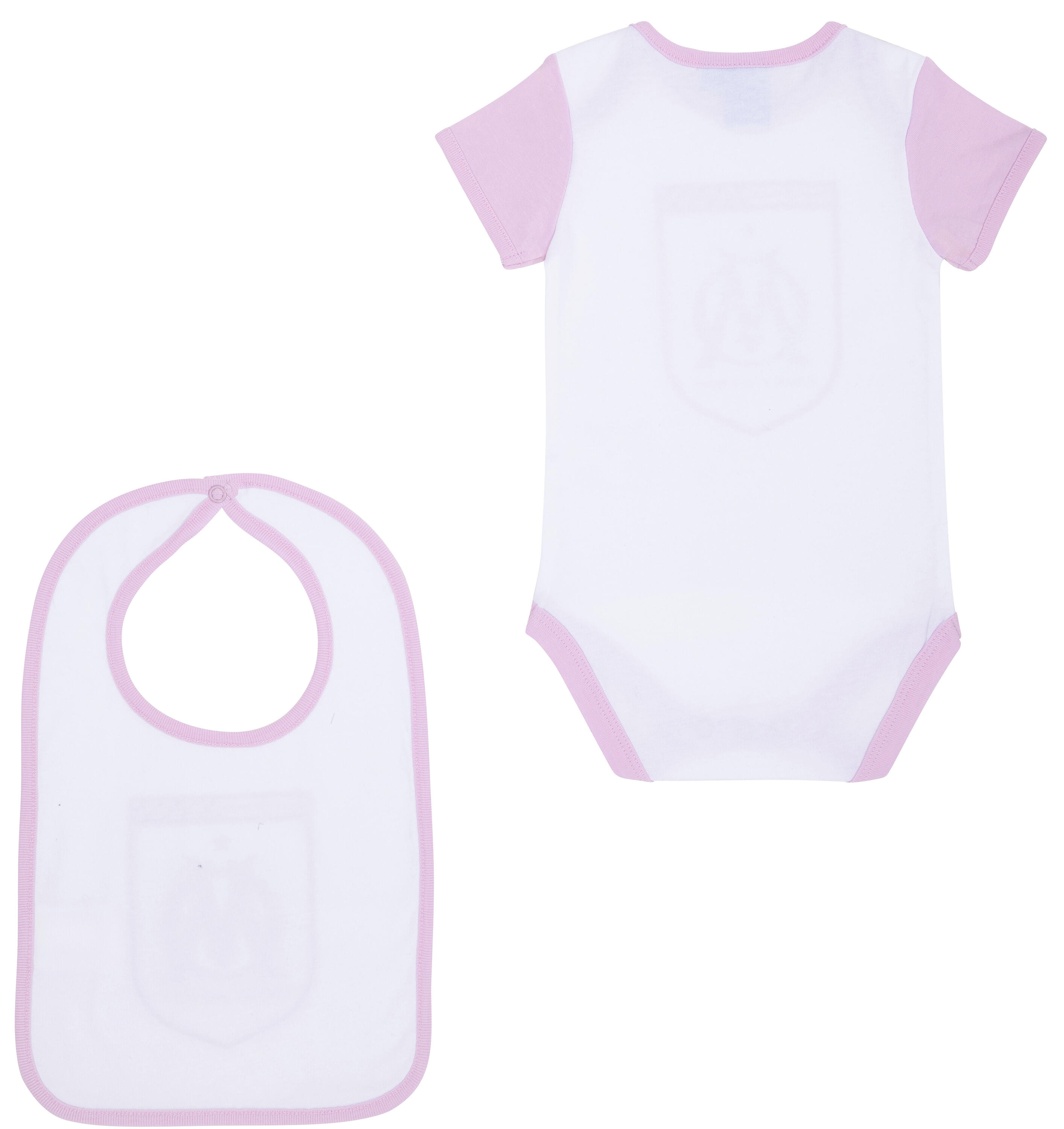 Body bavoir bébé fille OM - Collection officielle OLYMPIQUE DE MARSEILLE 2/2