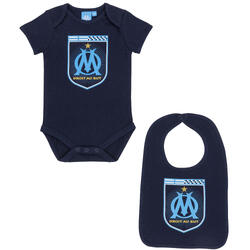 Body bavoir bébé OM - Collection officielle OLYMPIQUE DE MARSEILLE