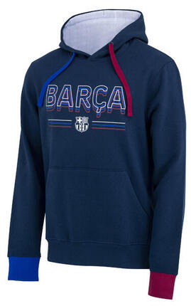 Sweat capuche homme Barça - Collection officielle FC Barcelone