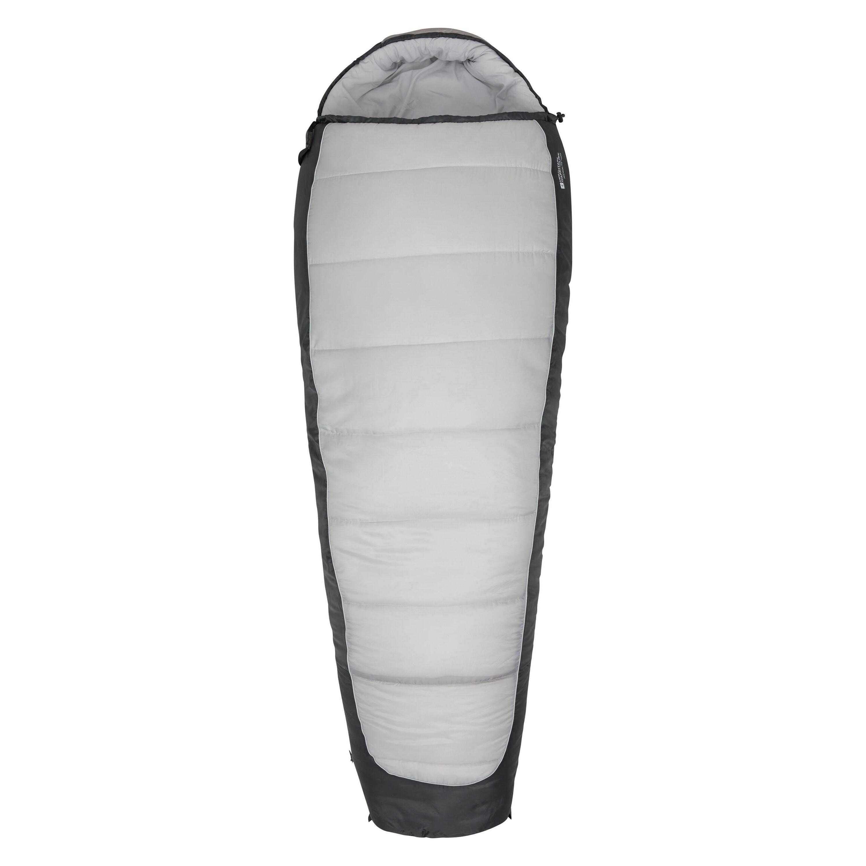 Mountain Warehouse Unisex Adult Left Zip Winter Mummy Sleeping Bag