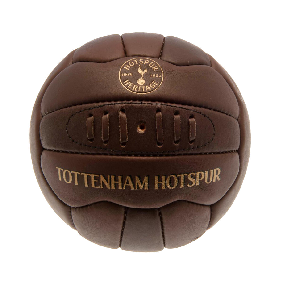 Tottenham Hotspur FC Official Retro Heritage Leather Ball