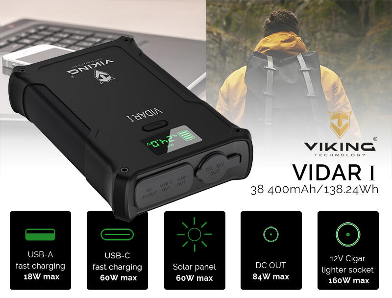 Outdoorová powerbanka Viking VIDAR I 7/7