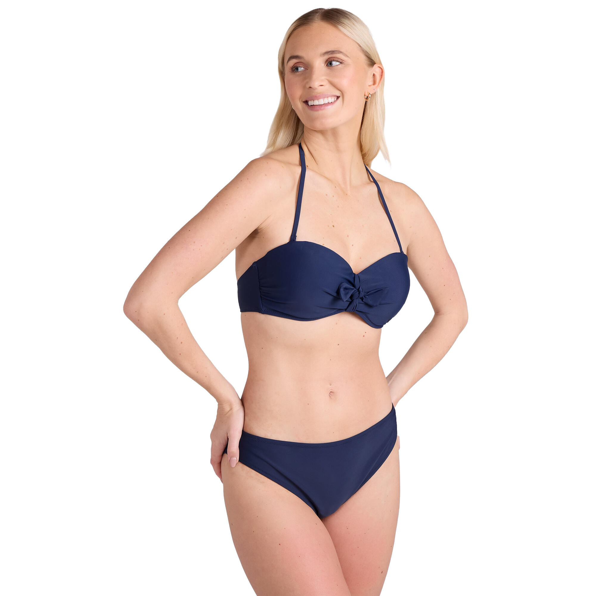 Animal Womens/Ladies Docks Plain Bikini Top