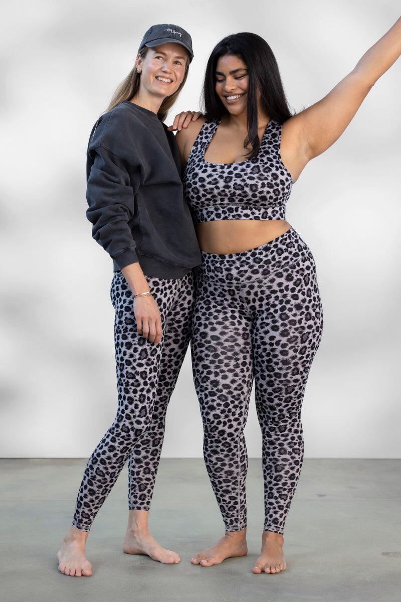 Hey Honey - Leggings Leo Stone mit auffälligem Leopardenmuster und hohem Bund 5/5