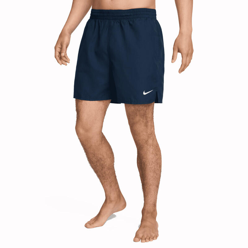 Nike - Shorts Mare Corto Uomoricamo Logo Swoosh - Boxer De Bain - Blanc|bleu - 44 L - Decathlon