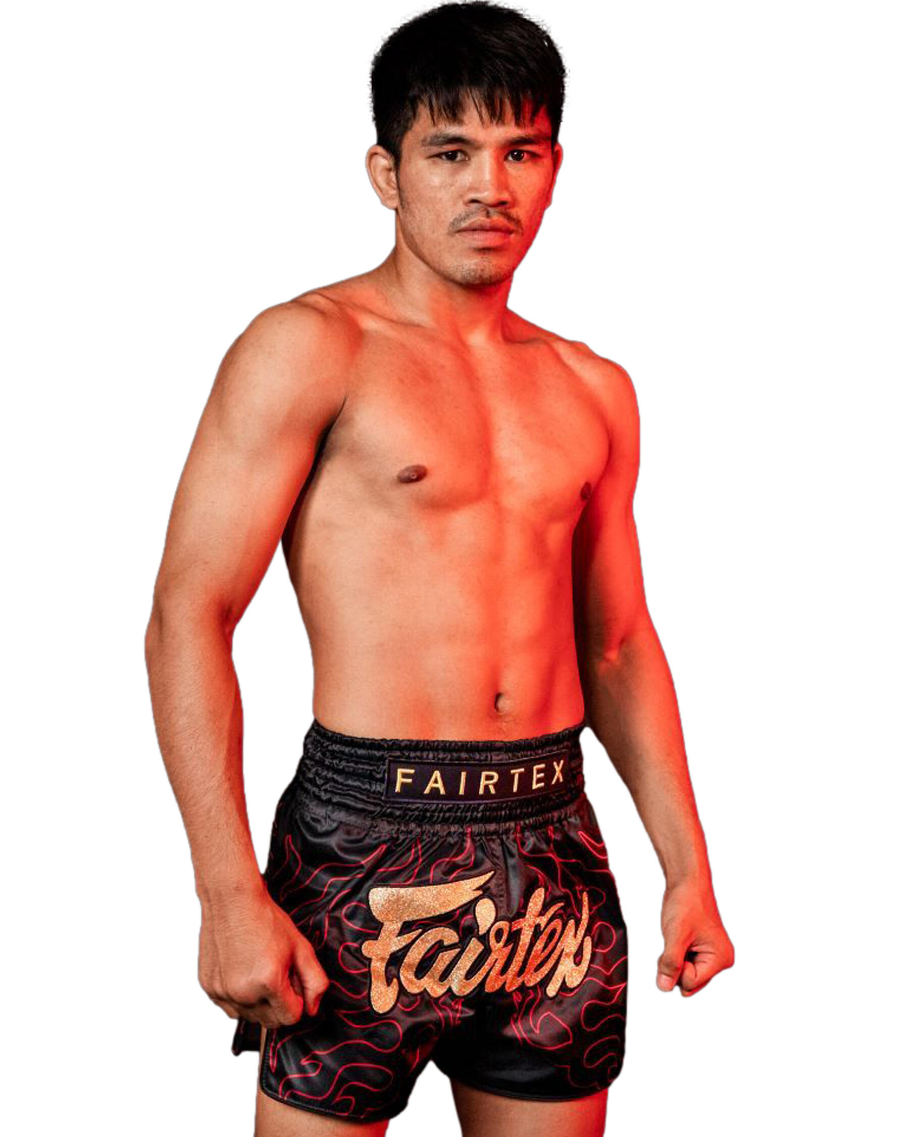 Fairtex BS1920 Muay Thaiboxhose Lava, XL 5/6