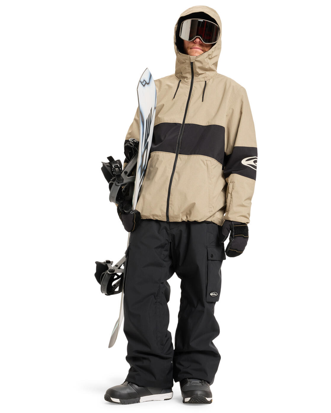 Veste de snow technique HIGH IN THE HOOD Beige Homme 3/4